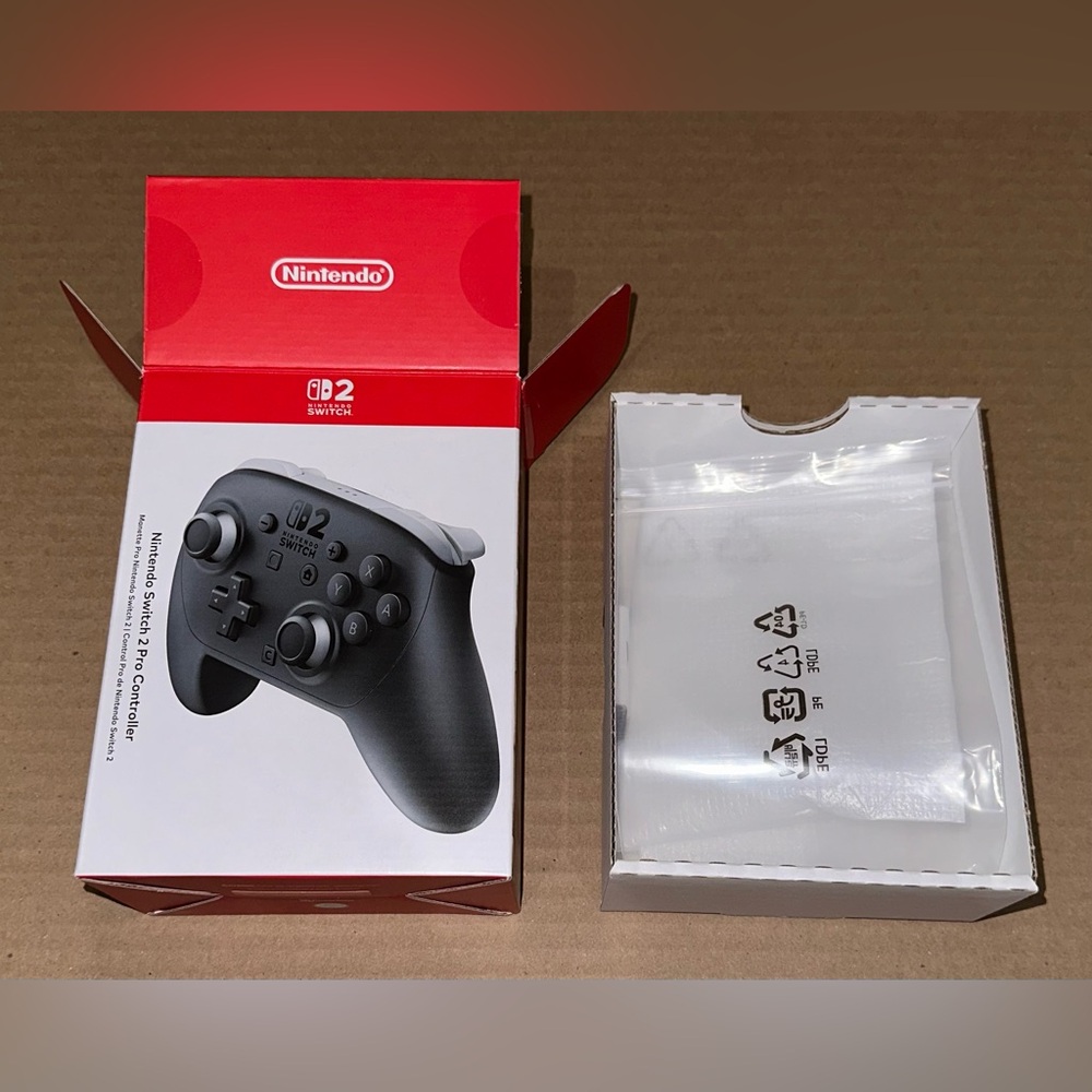 *EMPTY BOX* Nintendo Switch 2 Pro Controller Empty Box